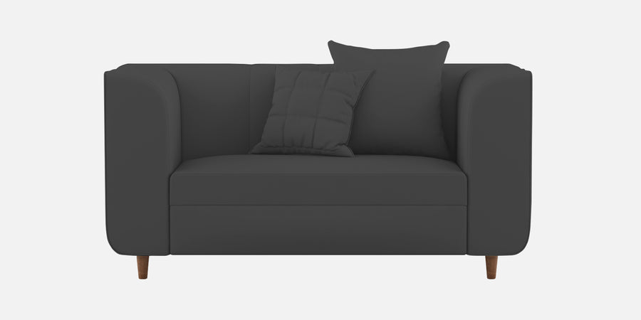 Sumo Velvet 2 Seater Sofa In Davy Grey Colour - Febonic Living