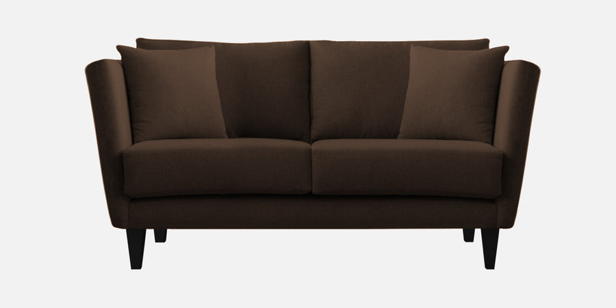 Norway Velvet 2 Seater Sofa In Cholocate Brown Colour - Febonic Living