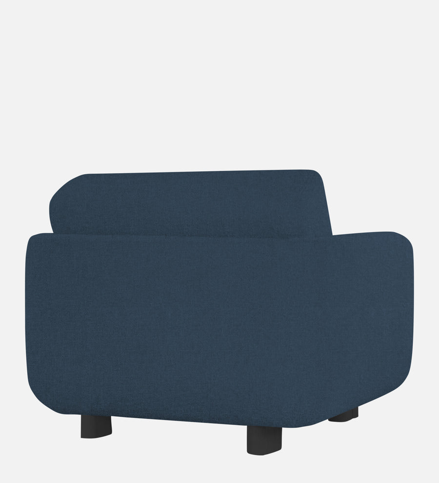 Varu Fabric 1 Seater Sofa In Light Blue Colour - Febonic Living