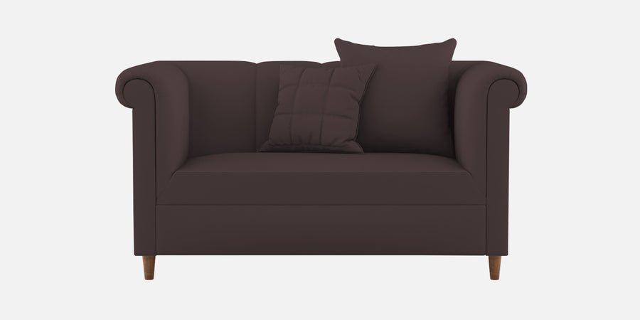 Rubi Velvet 2 Seater Sofa In Mocha Brown Colour - Febonic Living