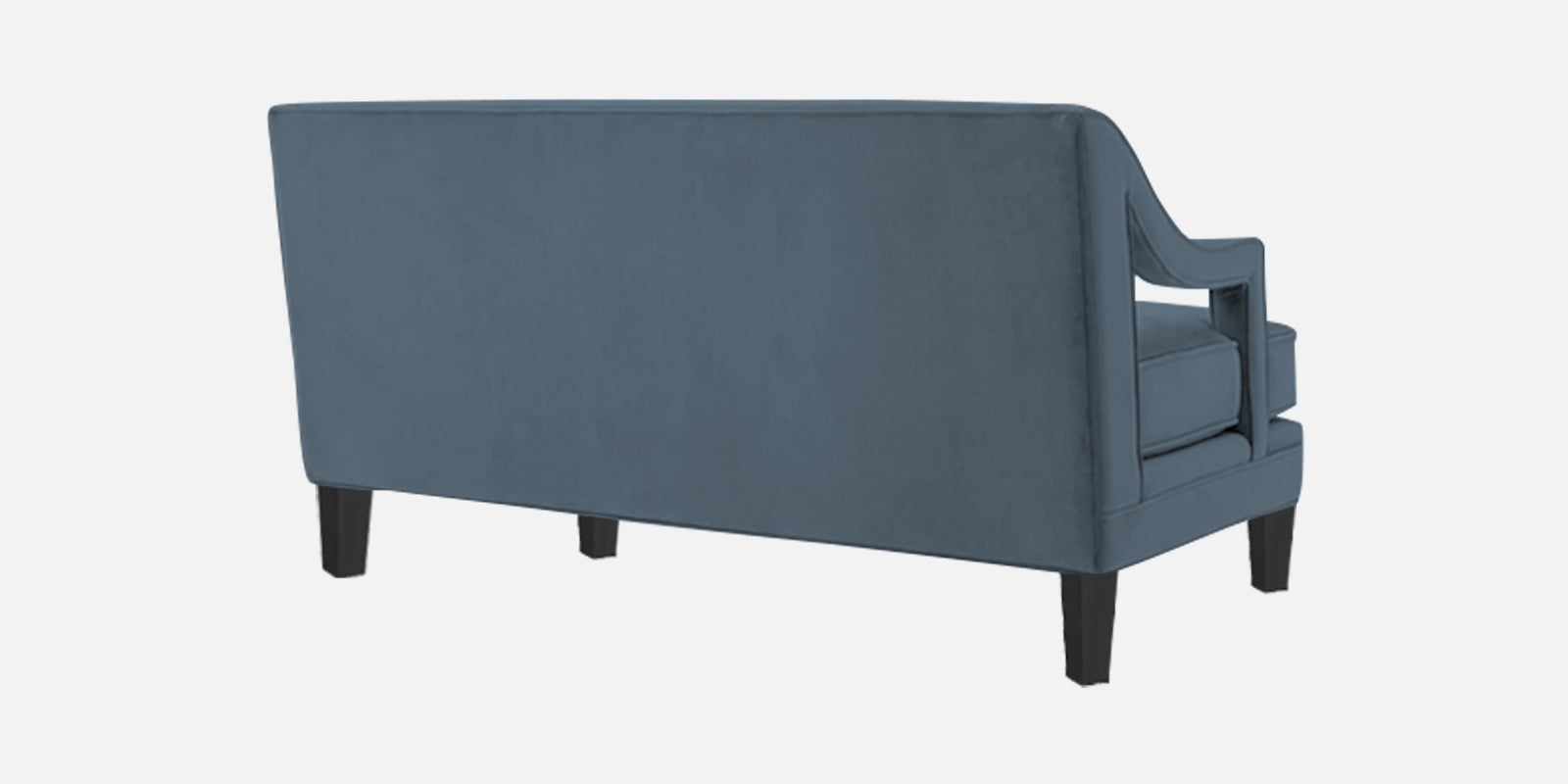 Daffy Velvet 2 Seater Sofa In Oxford Blue Colour