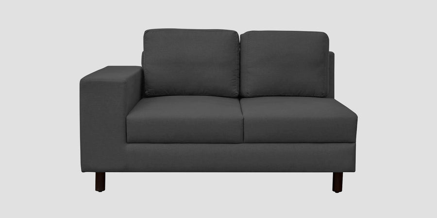 Betty Fabric 6 Seater Rhs Corner Sofa In Stone Grey Colour - Febonic Living