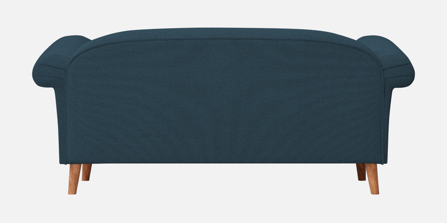 Barber Fabric 2 Seater Sofa In Cool Blue Colour - Febonic Living