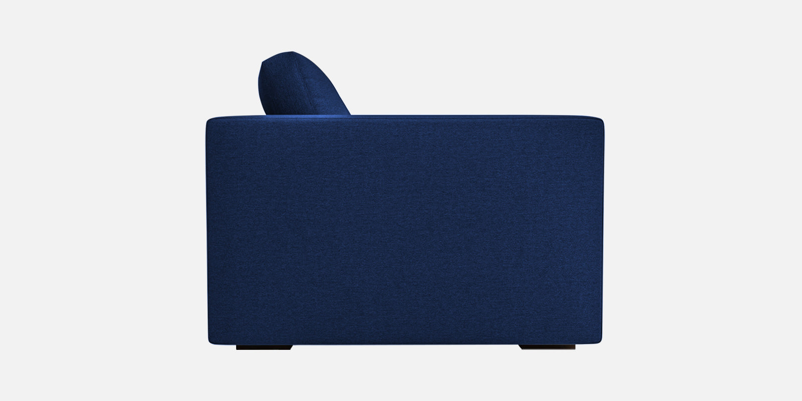 Messy Fabric 3 Seater Sofa in Royal Blue Colour