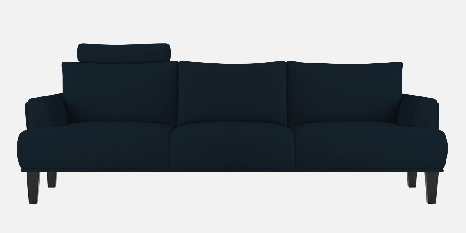 Como Fabric 3 Seater Sofa in Denim Blue Colour