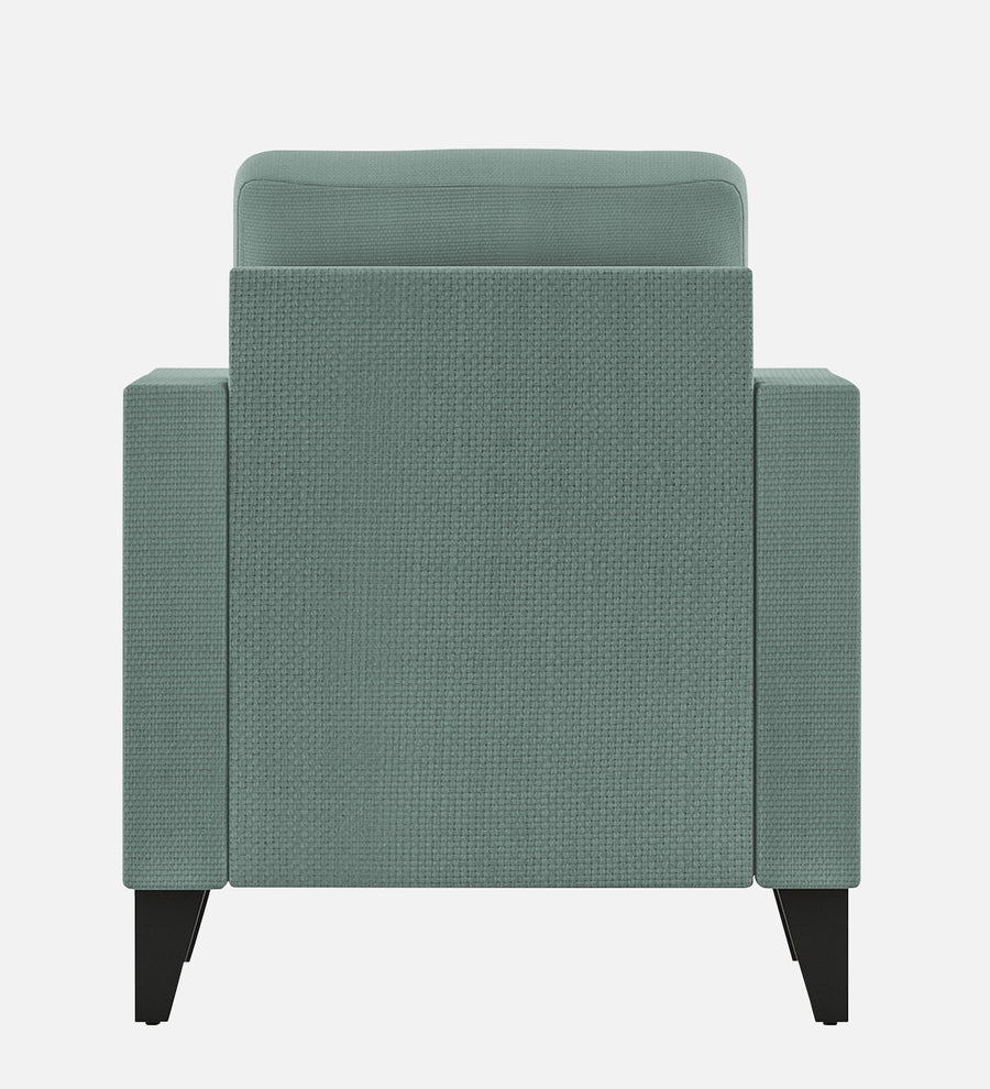 Nori Fabric 1 Seater Sofa In Suka Blue Colour - Febonic Living