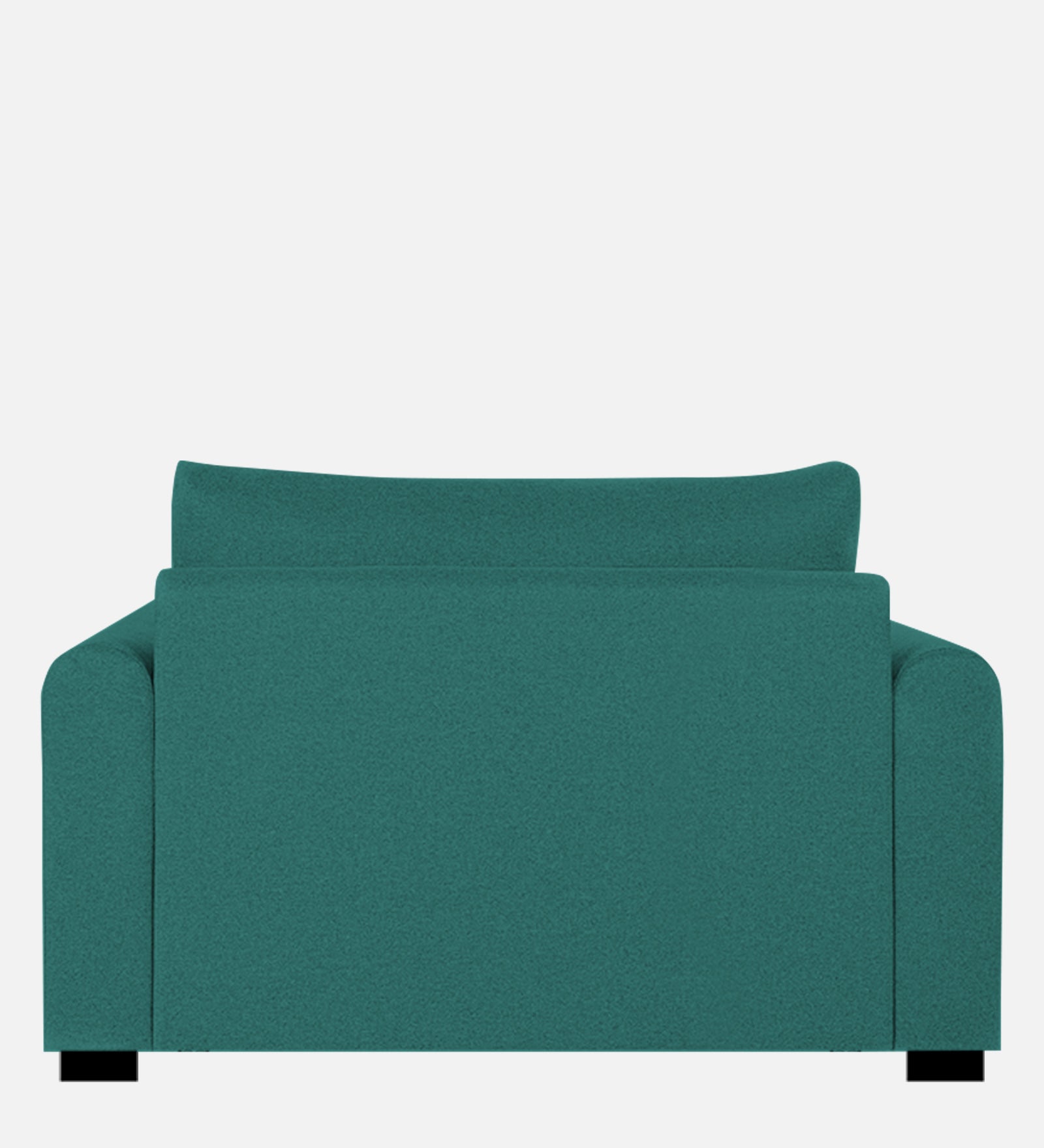 Sigma Fabric 1 Seater Sofa in Sea Green Colour