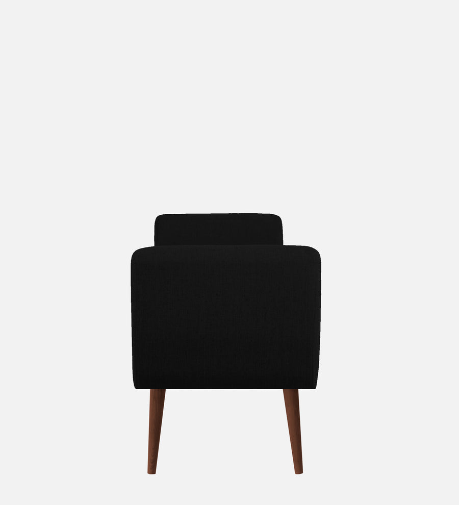 Cartes Velvet Bench In Adam Black Colour - Febonic Living
