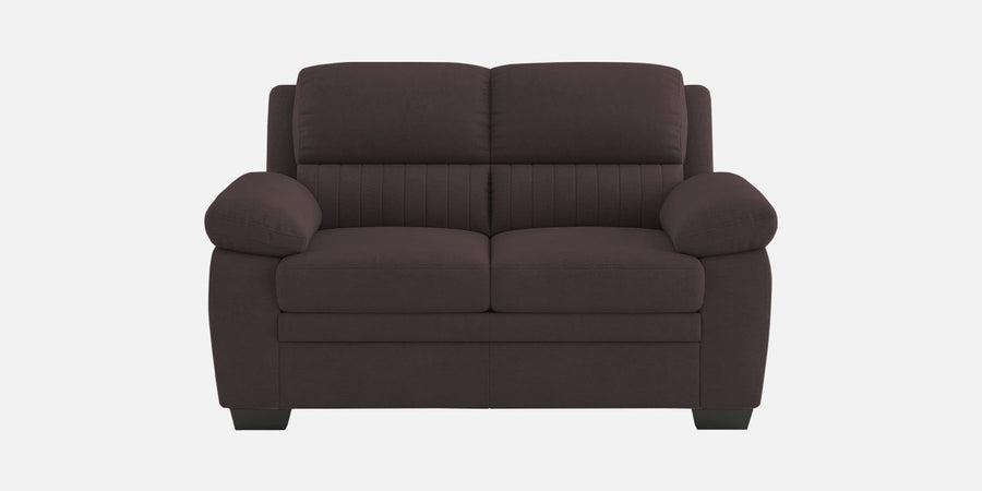 Cantaberry Velvet 2 Seater Sofa In Mocha Brown Colour - Febonic Living