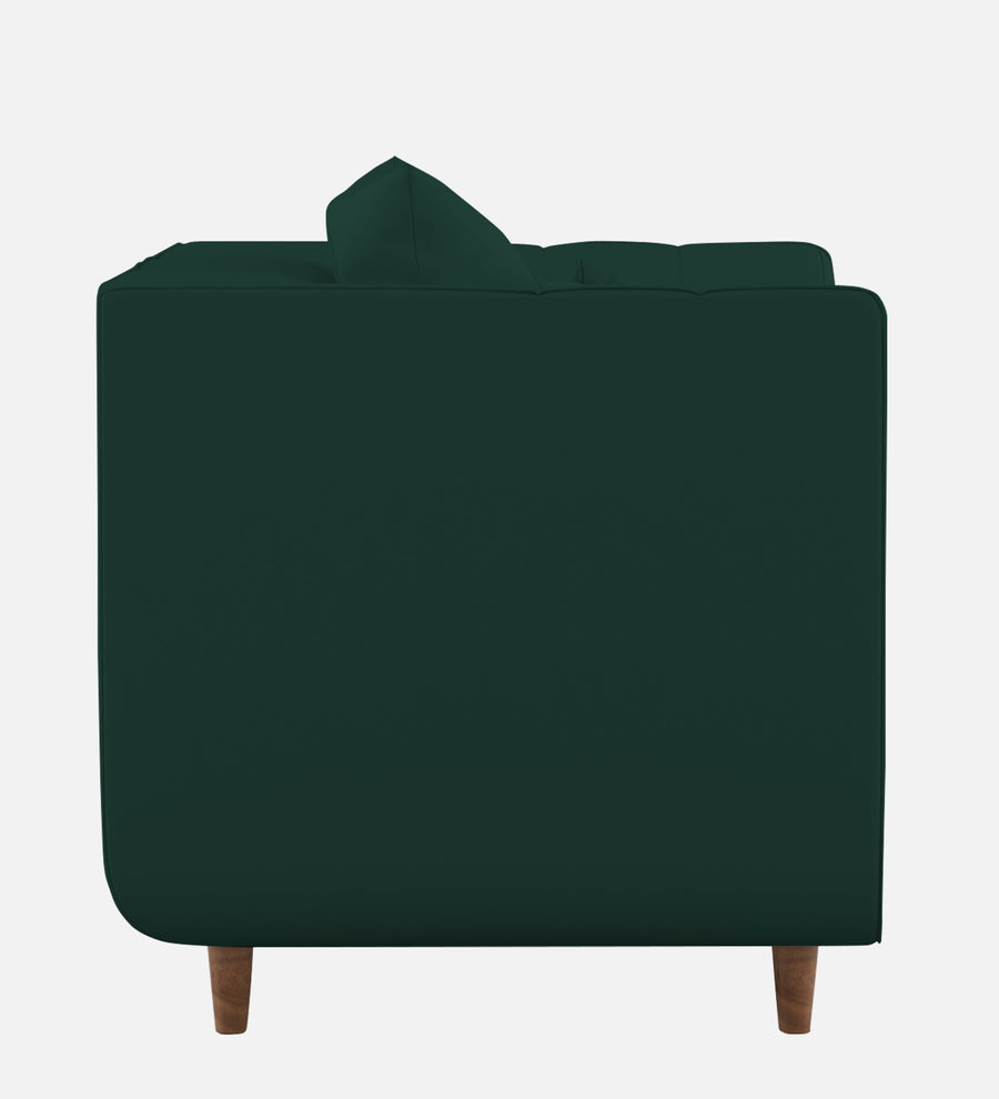 Sumo Velvet 1 Seater Sofa In Forest Green Colour - Febonic Living