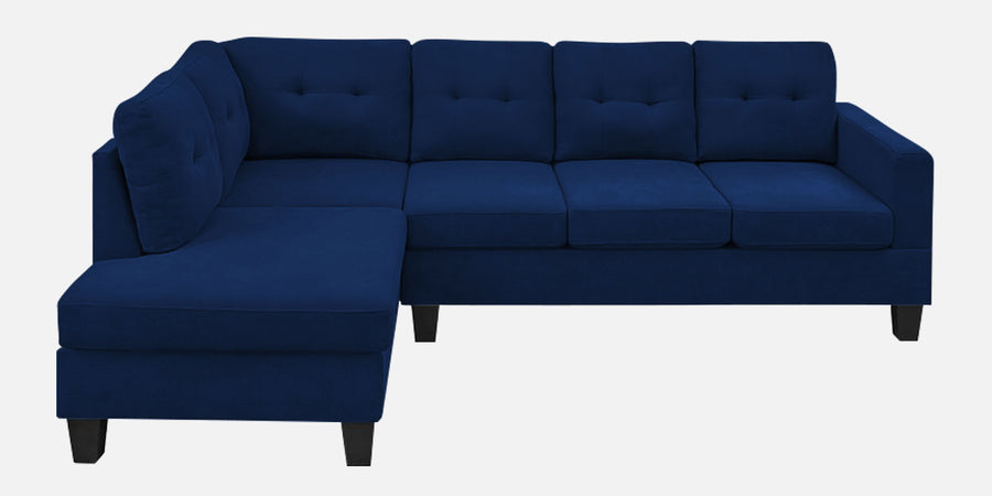 Thomas Fabric Rhs Sectional Sofa 3 Lounger In Royal Blue Colour - Febonic Living