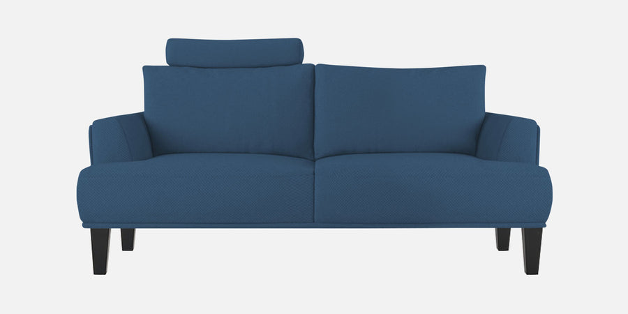 Como Fabric 2 Seater Sofa In Light Blue Colour - Febonic Living