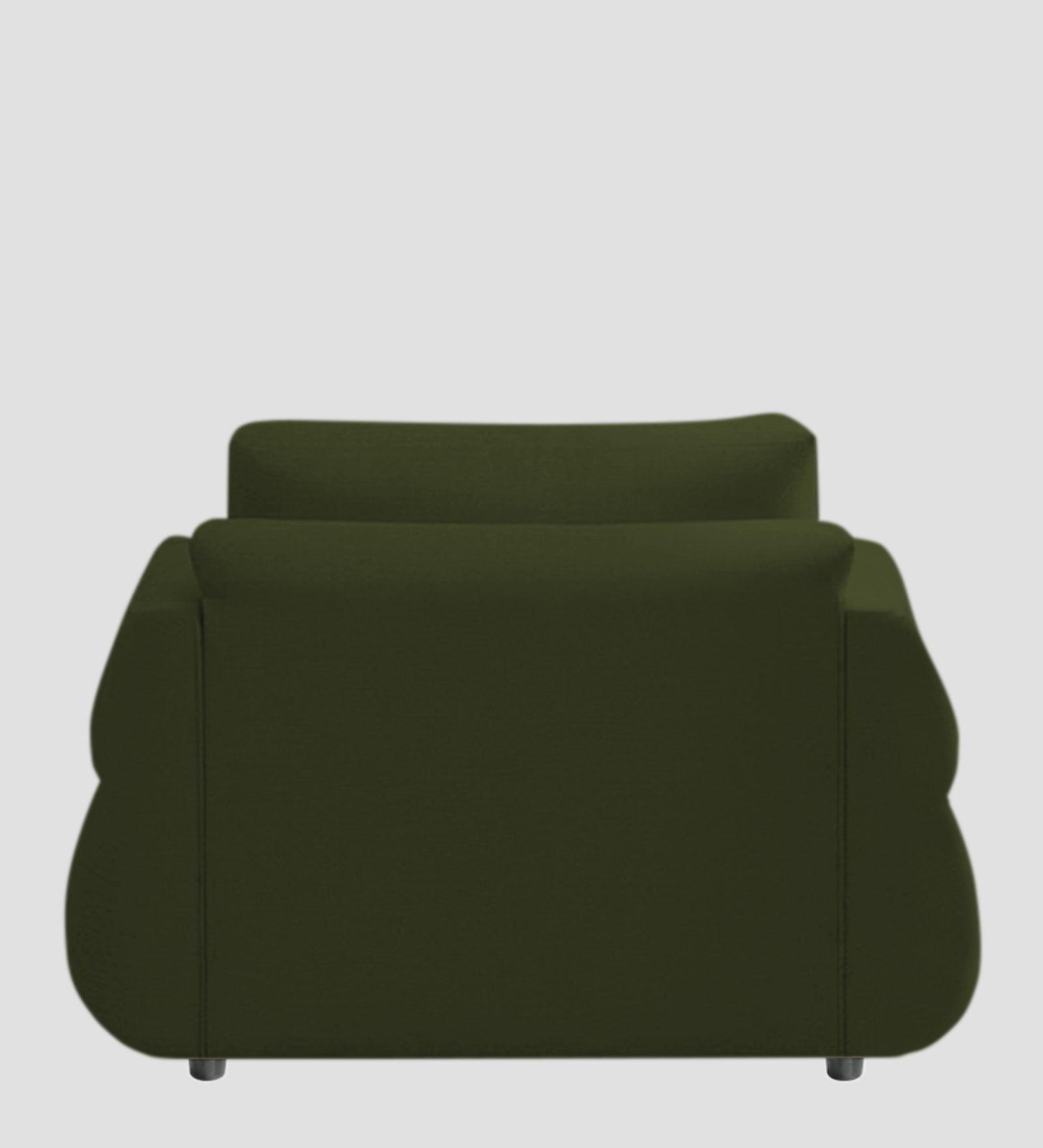 Jack Fabric 1 Seater Sofa In  Olive Green Colour - Febonic Living