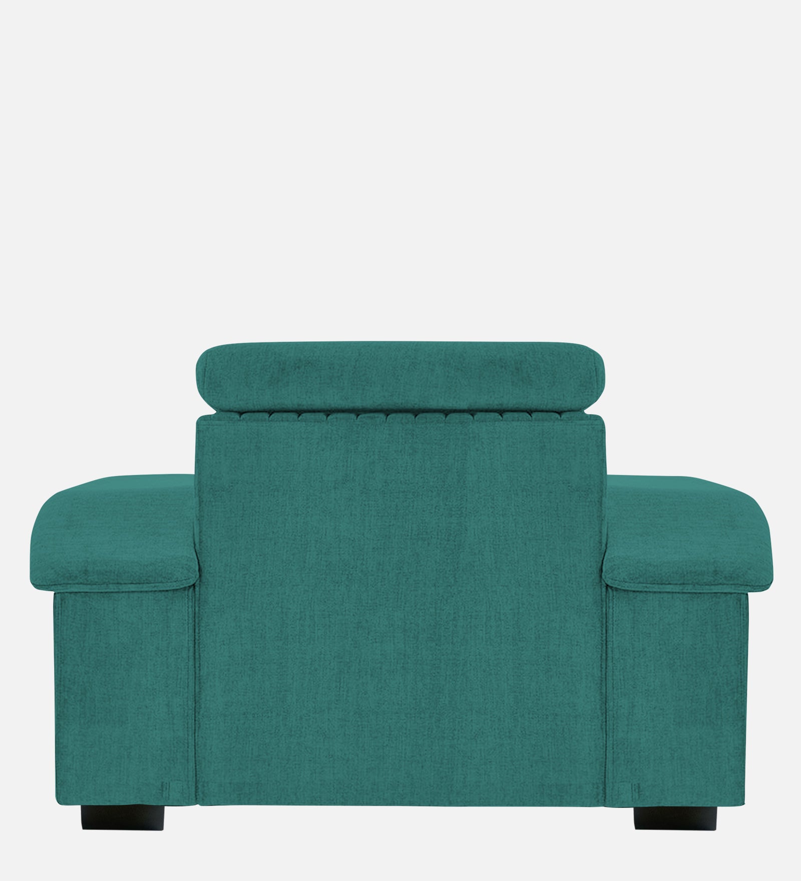 Draco Fabric 1 Seater Sofa In  Sea Green Colour - Febonic Living