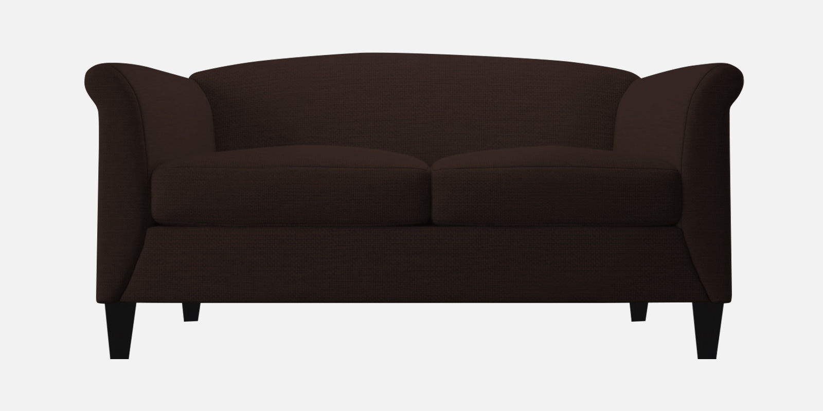 Kimber Fabric 2 Seater Sofa in Coffee Brown Colour