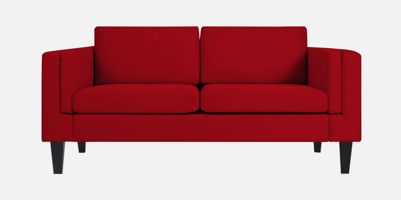 Jasper Velvet 2 Seater Sofa in Berry Maroon Colour