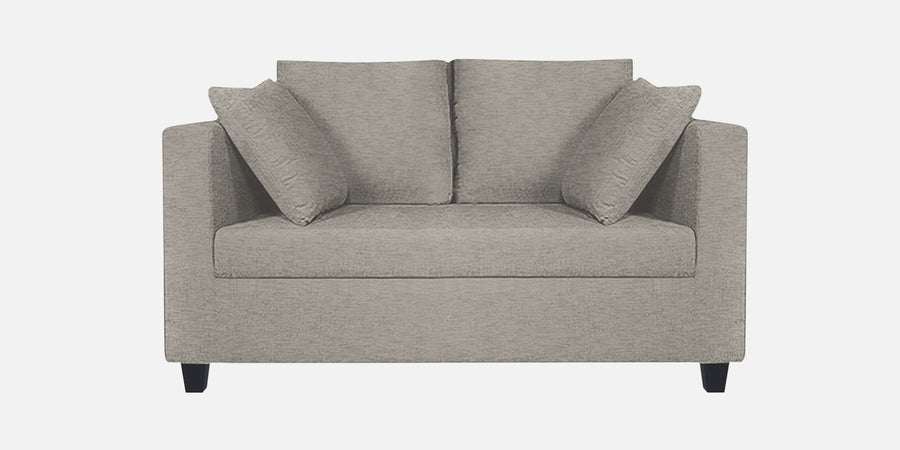 Nuska Fabric 2 Seater Sofa In Ash Grey Colour - Febonic Living