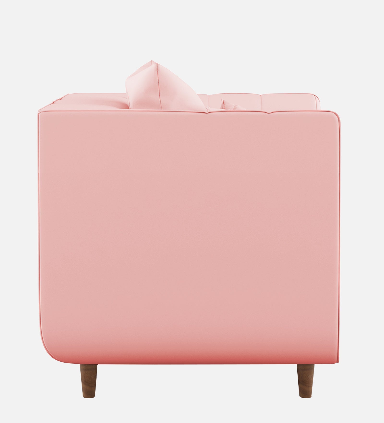 Sumo Velvet 1 Seater Sofa in Millennial Pink Colour