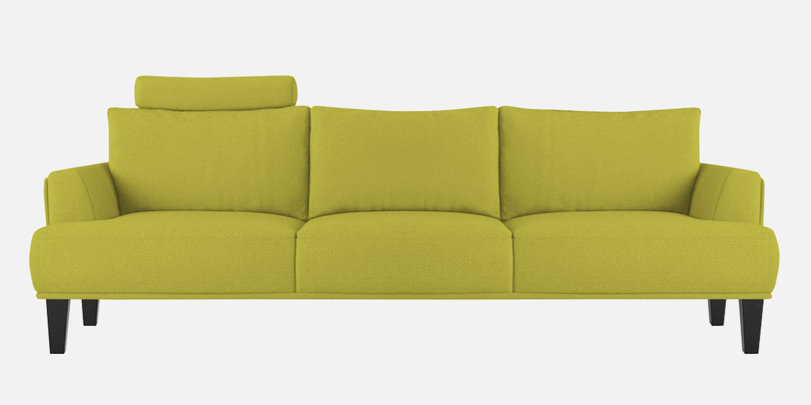 Como Fabric 3 Seater Sofa in Parrot Green Colour