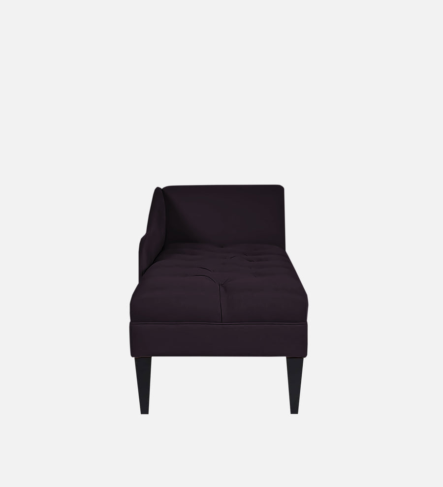 Adria Fabric Lhs Chaise Lounger In Cara Brown Colour - Febonic Living