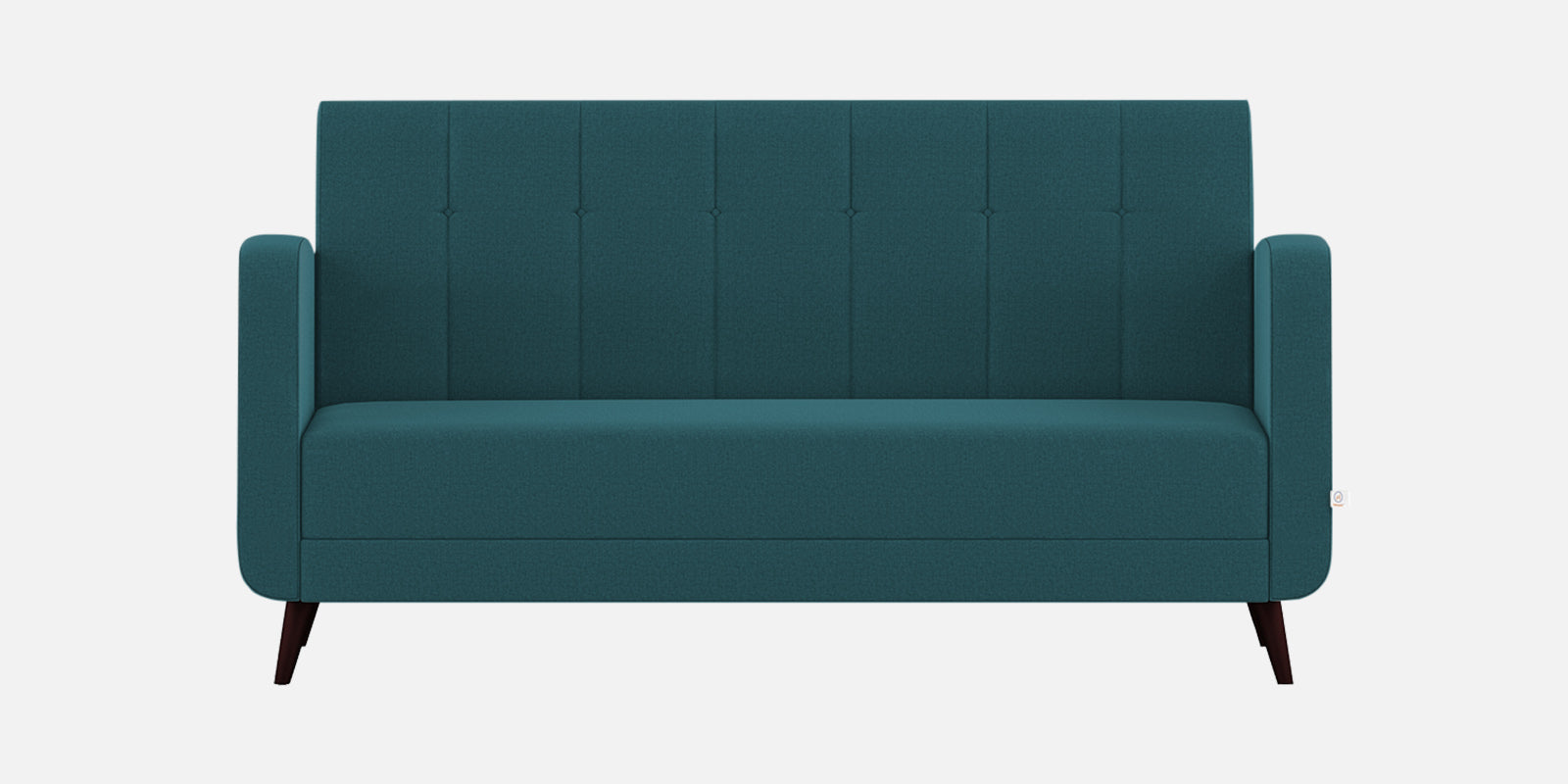 Wiki Velvet 3 Seater Sofa in Arabian Green Colour