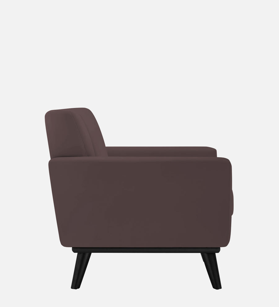 Tucker Velvet 1 Seater Sofa In Mocha Brown Colour - Febonic Living