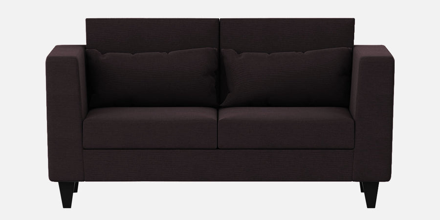Nipul Fabric 2 Seater Sofa In Cara Brown Colour - Febonic Living