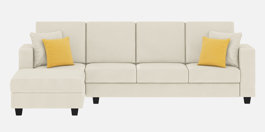 Nabi Fabric Rhs Sectional Sofa 3 Lounger In Ivory Cream Colour - Febonic Living