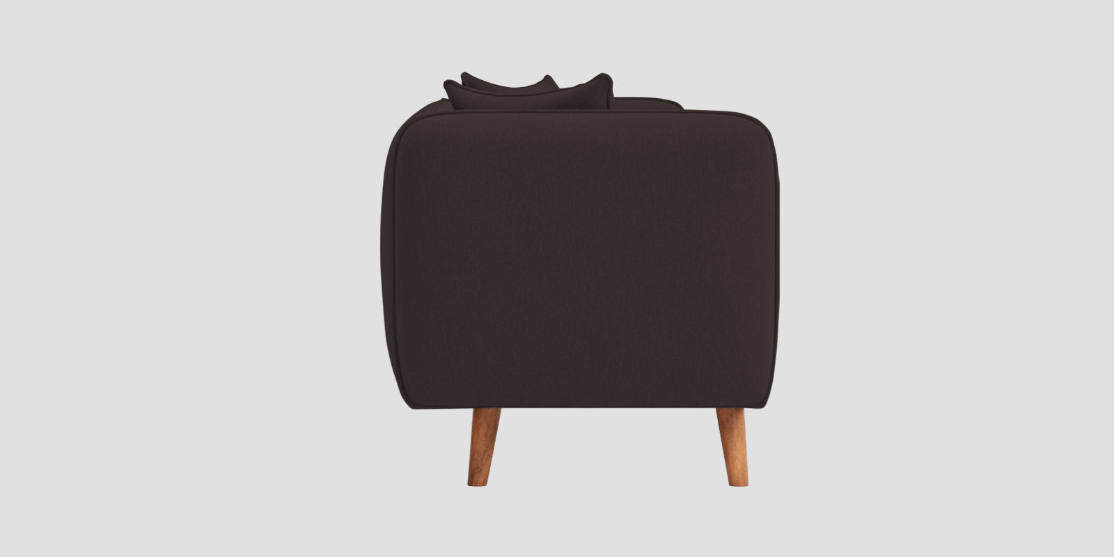 Reva Fabric 2 Seater Sofa In Pebble Brown Colour - Febonic Living