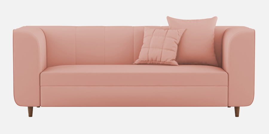 Sumo Velvet 3 Seater Sofa In Blush Pink Colour - Febonic Living