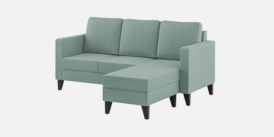 Nori Fabric Lhs Sectional Sofa 2 Lounger In Suka Blue Colour - Febonic Living