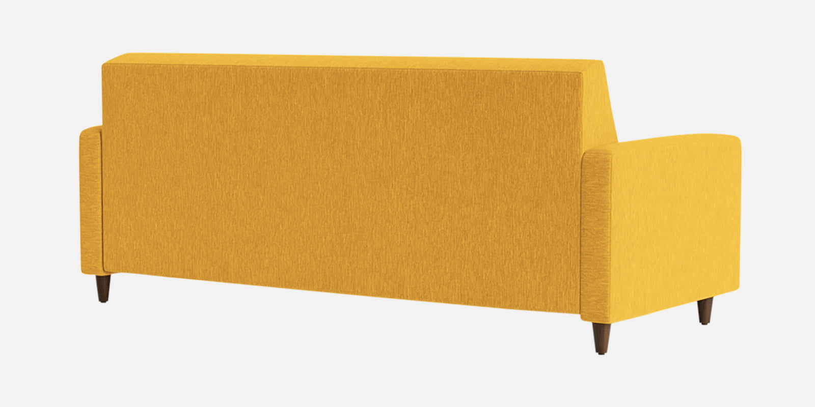 Timon Fabric 2 Seater Sofa in Bold Yellow Colour