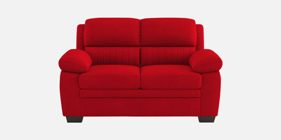 Cantaberry Velvet 2 Seater Sofa In Berry Maroon Colour - Febonic Living