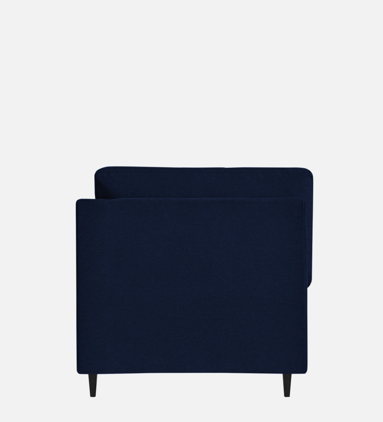 Jonze Velvet LHS Chaise Lounger in Indigo Blue Colour