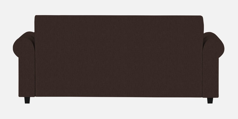 Derado Fabric 3 Seater Sofa In Coffee Brown Colour - Febonic Living
