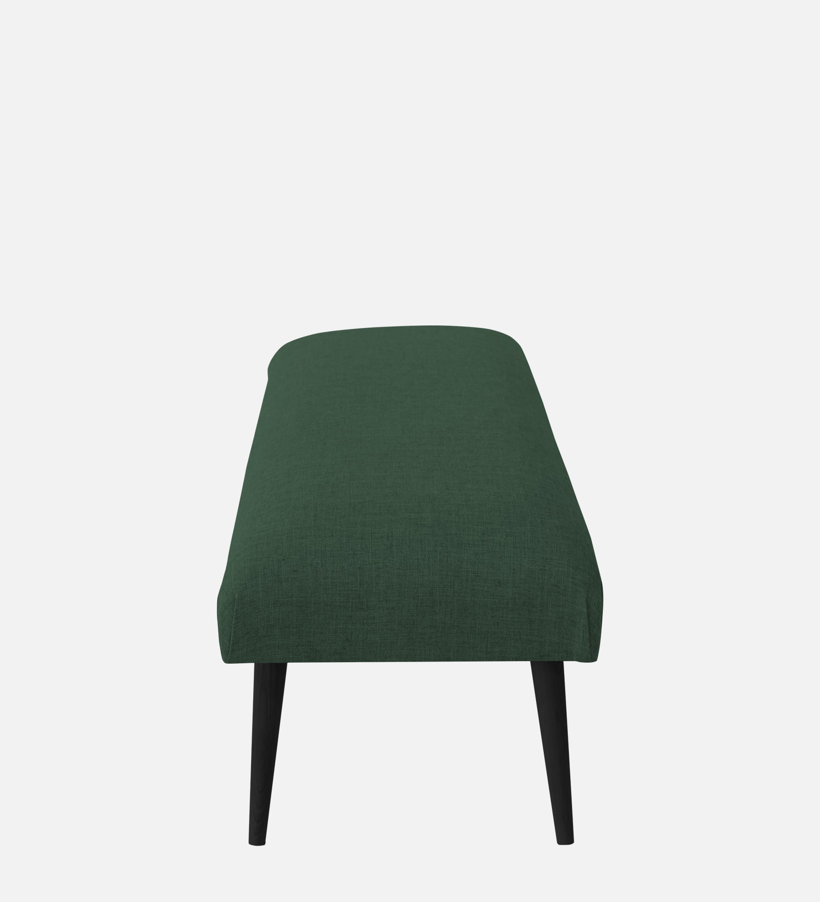 Adon Velvet Bench In Amazon Green Colour