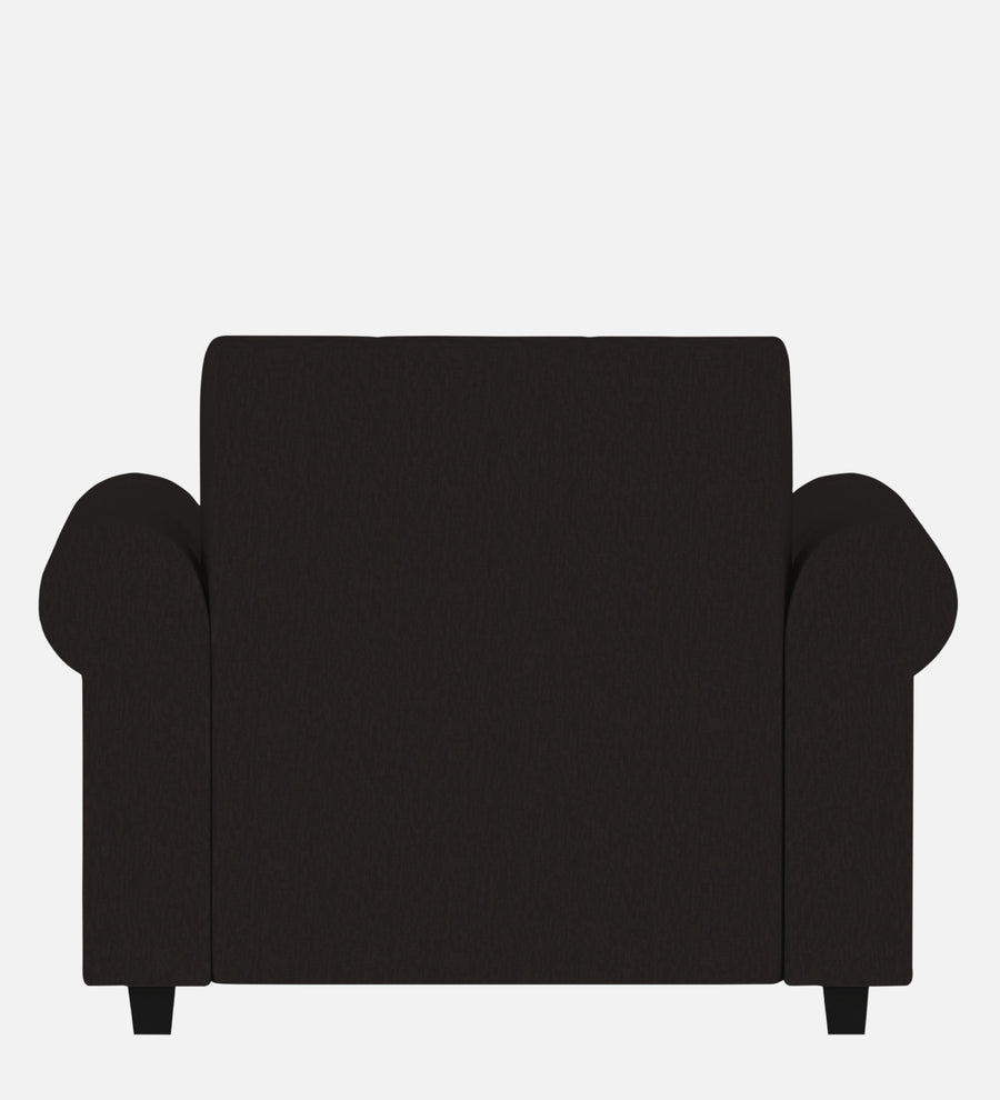 Derado Fabric 1 Seater Sofa In Cara Brown Colour - Febonic Living