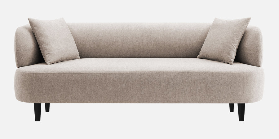 Carson Fabric 3 Seater Sofa In Natural Beige Colour - Febonic Living