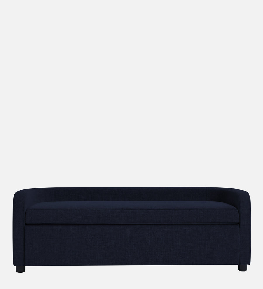 Cooper Fabric Storage Bench In Royal Blue Colour - Febonic Living