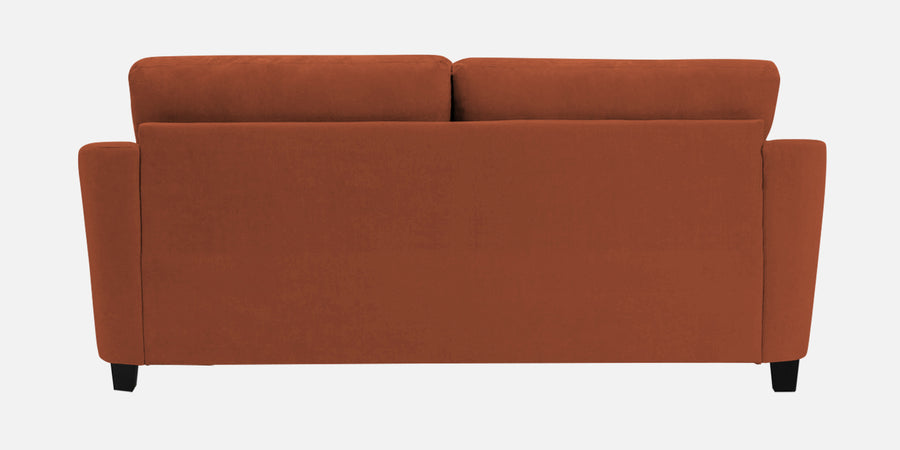 Mulan Fabric 2 Seater Sofa In Royal Orange Colour - Febonic Living