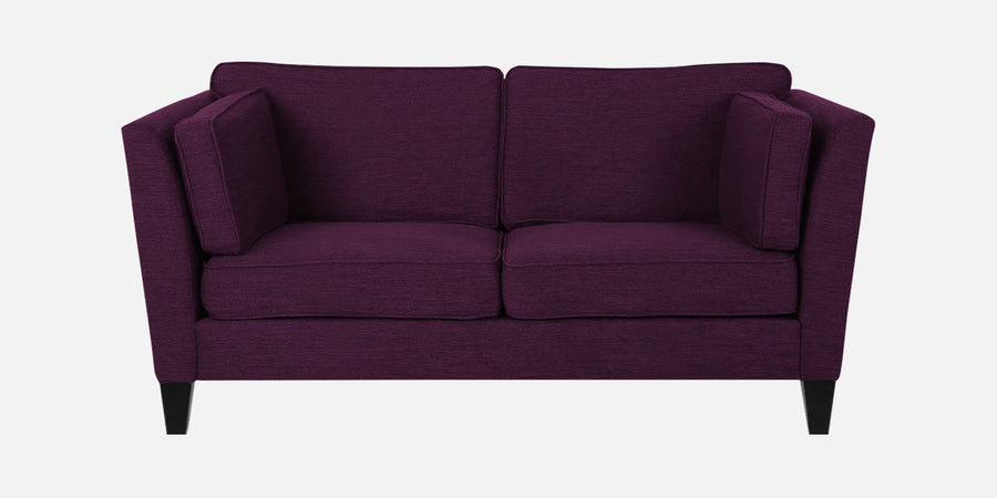Nigar Fabric 2 Seater Sofa In Greek Purple Colour - Febonic Living