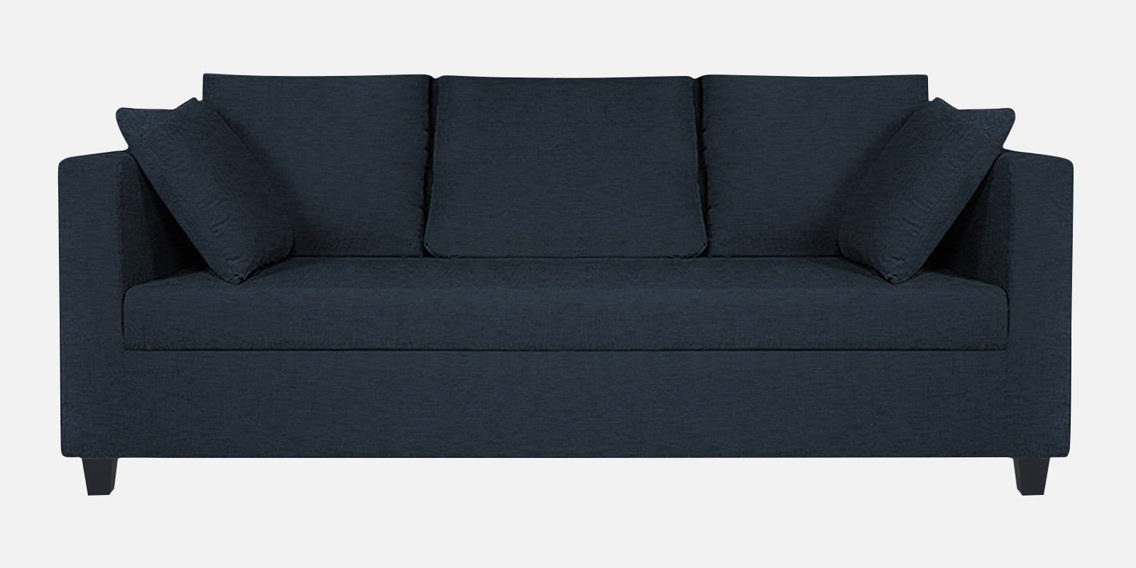 Nuska Fabric 3 Seater Sofa in Denim Blue Colour