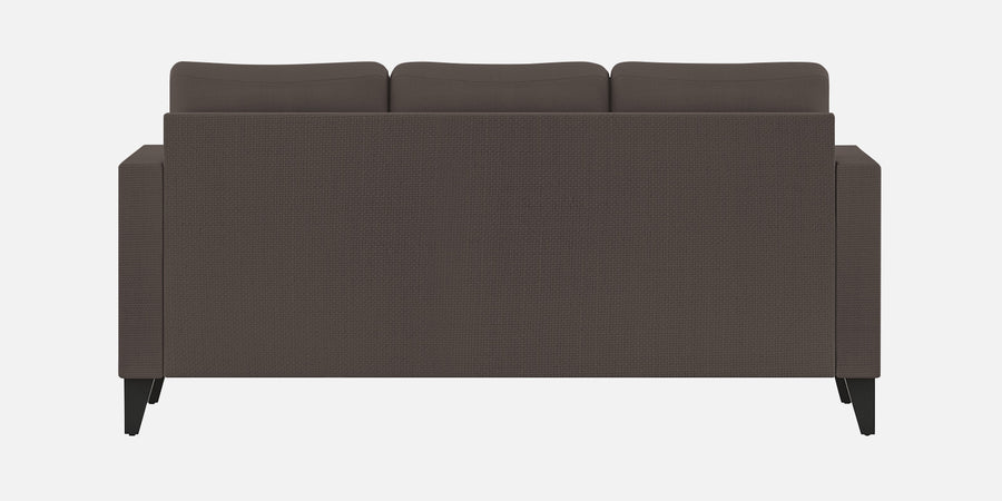 Nori Fabric 3 Seater Sofa In Caspa Brown Colour - Febonic Living