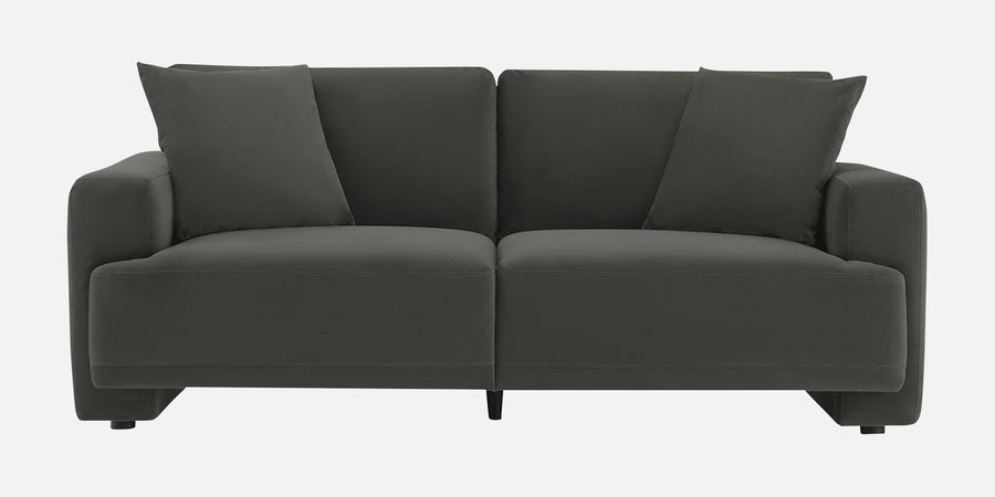 Kosta Velvet 2 Seater Sofa In Hory Grey Colour - Febonic Living