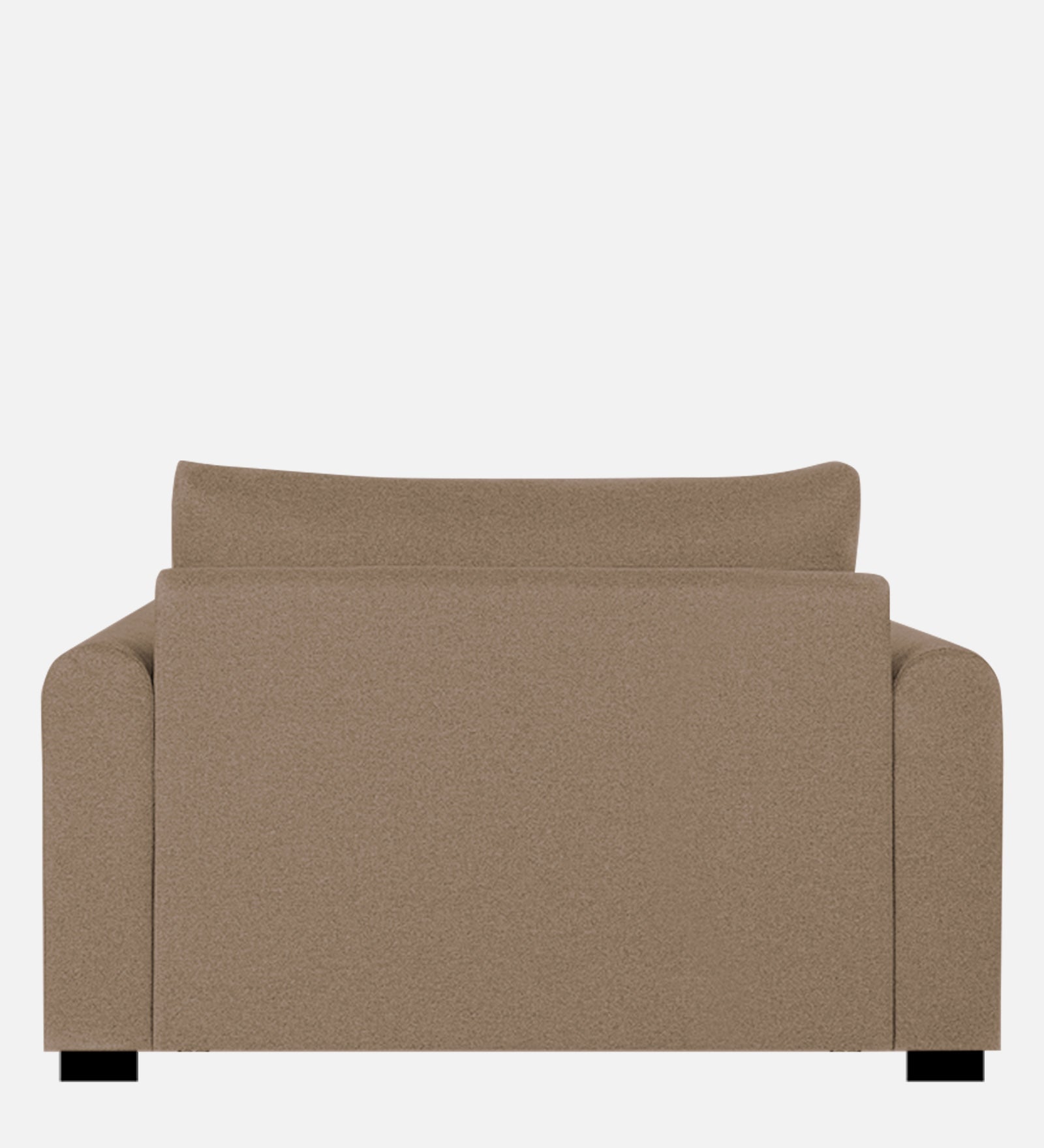 Sigma Fabric 1 Seater Sofa in Cookie Beige Colour