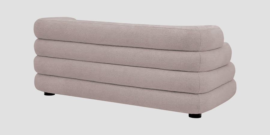 Wener Fabric 2 Seater Sofa In Almond Beige Colour - Febonic Living