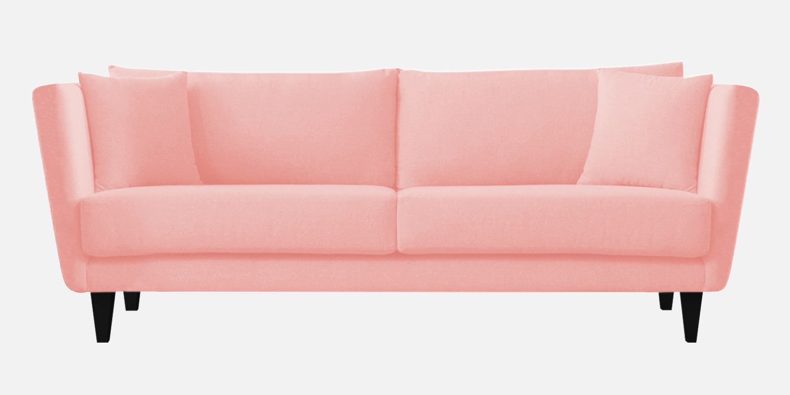 Norway Velvet 3 Seater Sofa In Millennial Pink Colour