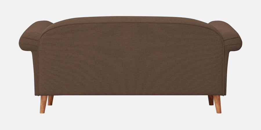 Barber Fabric 2 Seater Sofa In Rose Brown Colour - Febonic Living