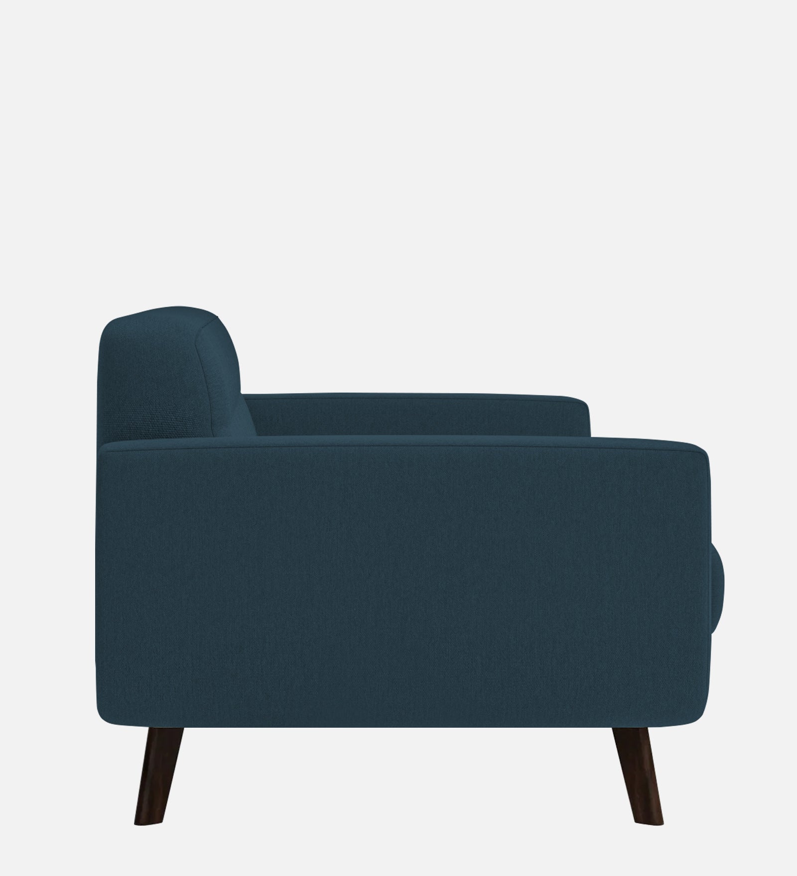 Marsela Fabric 1 Seater Sofa in Cool Blue Colour