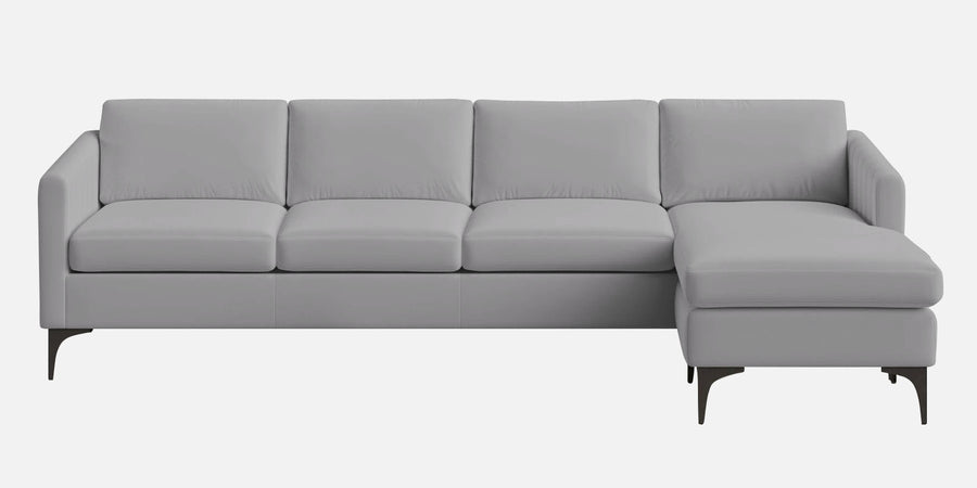 Haru Fabric Lhs Sectional Sofa 3 Lounger In Concrete Grey Colour - Febonic Living